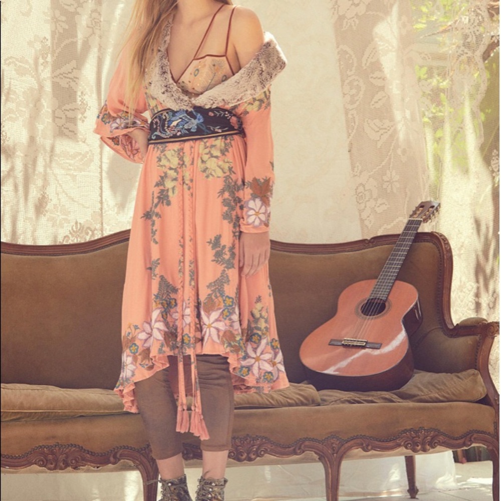 NWOT Free People wrap dress XS